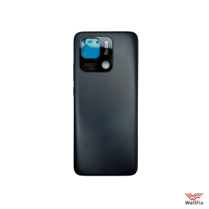 Фото Задняя крышка для Xiaomi Redmi 10C черная (оригинал) Изображение Задняя крышка для Xiaomi Redmi 10C черная (оригинал)