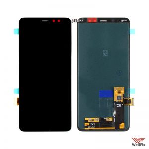 Изображение Дисплей для Samsung Galaxy A8 Plus (2018) SM-A730F в сборе черный
