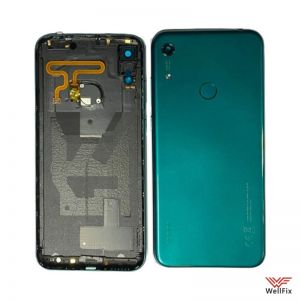 Изображение Задняя крышка Honor 8A в сборе зеленая (оригинал)