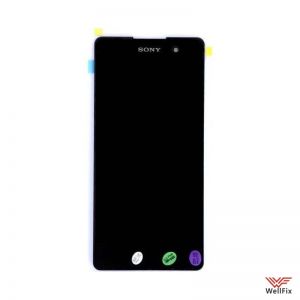 Изображение Дисплей для Sony Xperia E5 F3311 в сборе черный