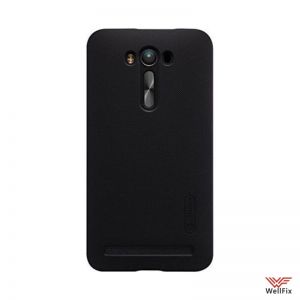 Изображение Пластиковый чехол для Asus Zenfone 2 Laser ZE500KL черный (Nillkin)