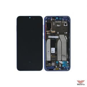 Изображение Дисплей Xiaomi Mi 9 SE сборе синий (оригинал)