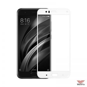 Изображение Защитное 3D стекло для Xiaomi Mi6 белое