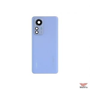 Изображение Задняя крышка для Xiaomi Poco F3 серая (оригинал)