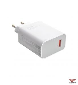 Фото Сетевая зарядка Xiaomi Mi Charger EU 33W MDY-14-EL без кабеля Изображение Сетевая зарядка Xiaomi Mi Charger EU 33W MDY-14-EL без кабеля