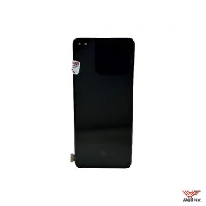 Изображение Дисплей для Oppo Reno 4 в сборе черный