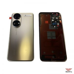 Изображение Задняя крышка Huawei P50 в сборе золотая (оригинал)