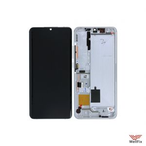 Изображение Дисплей Xiaomi Mi Note 10 / Mi Note 10 Pro в сборе белый (оригинал)