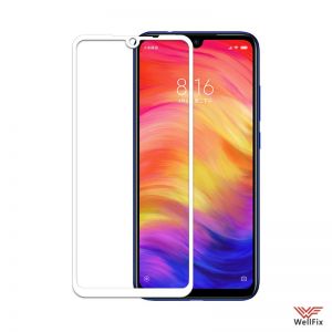 Изображение Защитное 3D стекло для Xiaomi Redmi Note 7 белое