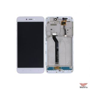 Изображение Дисплей Xiaomi Redmi 5A в сборе белый (оригинал)