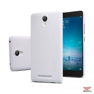 Изображение Пластиковый чехол для Xiaomi Redmi Note 2 белый (Nillkin)