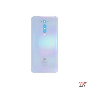 Изображение Задняя крышка для Xiaomi Mi 9T / Mi 9T Pro белая (оригинал)