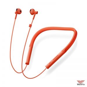 Изображение Наушники беспроводные Xiaomi Mi Bluetooth Neckband Earphones Basic LYXQEJ02JY оранжевые