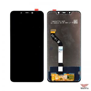 Изображение Дисплей для Xiaomi Pocophone F1 в сборе черный