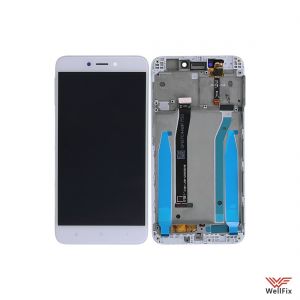 Изображение Дисплей для Xiaomi Redmi 4X белый (оригинал)