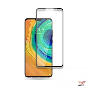 Изображение Защитное 5D стекло для Huawei Mate 30 черное