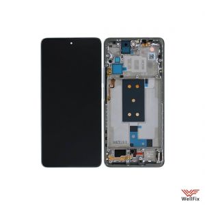 Изображение Дисплей Xiaomi 11T в сборе серый (оригинал)