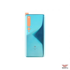 Изображение Задняя крышка для Xiaomi Mi 10 5G зеленая (оригинал)