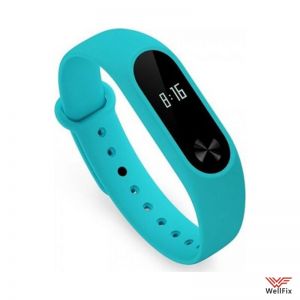 Изображение Силиконовый ремешок Xiaomi Mi Band 2 бирюзовый