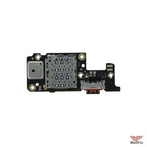 Изображение Шлейф (плата) для Xiaomi Redmi Note 11 Pro Plus 5G на разъем зарядки / микрофон (оригинал)