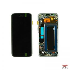 Изображение Дисплей для Samsung Galaxy S7 Edge SM-G935 в сборе черный
