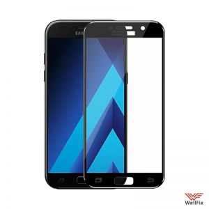 Изображение Защитное 5D стекло для Samsung Galaxy A5 (2017) SM-A520F черное