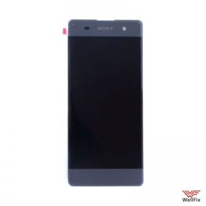 Изображение Дисплей для Sony Xperia XA (F3112) в сборе черный