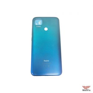 Изображение Задняя крышка для Xiaomi Redmi 9C зеленая (оригинал)