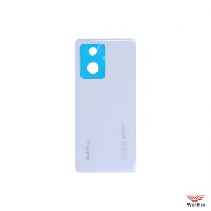 Изображение Задняя крышка для Xiaomi Redmi Note 12 Pro+ 5G белая (оригинал)