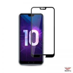 Изображение Защитное 3D стекло для Huawei Honor 10 черное