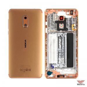 Изображение Корпус Nokia 6 медный (оригинал)