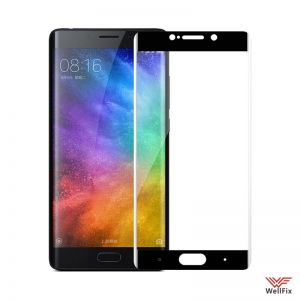 Изображение Защитное 5D стекло для Xiaomi Mi Note 2 черное