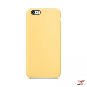 Изображение Силиконовый чехол для iPhone 6/6s желтый