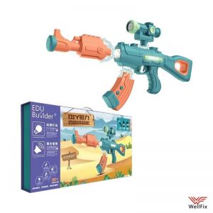 Изображение Детский автомат EDUBuilder 12 Parts Multi-Style Deformation Magnetic Gun