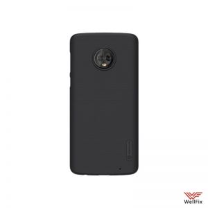 Изображение Пластиковый чехол для Motorola Moto G6 Plus черный (Nillkin)