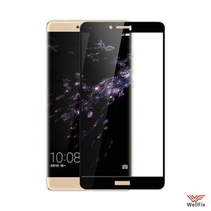 Изображение Защитное 3D стекло для Huawei Honor Note 8 черное