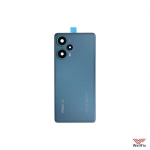 Изображение Задняя крышка для Xiaomi Poco F5 зеленая (оригинал)