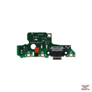 Изображение Шлейф (плата) для Honor View 20 на разъем зарядки / микрофон (оригинал)