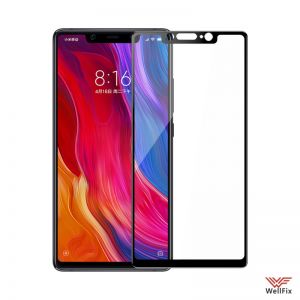 Изображение Защитное 3D стекло для Xiaomi Mi8 SE черное