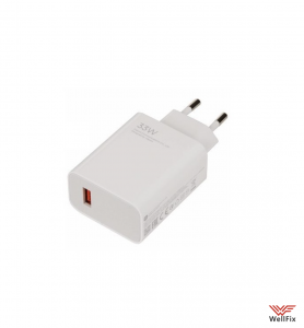 Фото Сетевая зарядка Xiaomi Mi Charger EU 33W MDY-16-EF без кабеля Изображение Сетевая зарядка Xiaomi Mi Charger EU 33W MDY-16-EF без кабеля
