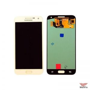 Изображение Дисплей для Samsung Galaxy E5 SM-E500F в сборе белый