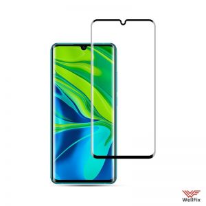 Изображение Защитное 5D стекло для Xiaomi Mi Note 10 / Mi Note 10 Pro / Mi CC9 Pro черное