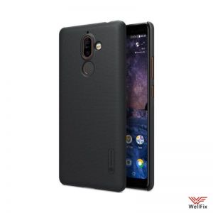 Изображение Пластиковый чехол для Nokia 7 Plus черный (Nillkin)