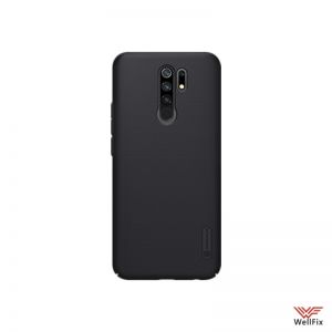 Изображение Пластиковый чехол для Xiaomi Redmi 9 черный (Nillkin)