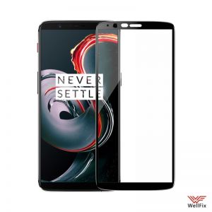 Изображение Защитное 3D стекло для OnePlus 5T черное