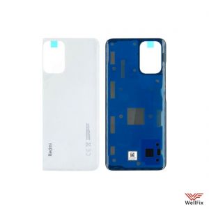 Изображение Задняя крышка для Xiaomi Note 10S / Note 10S NFC белая (оригинал)