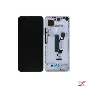 Изображение Дисплей Xiaomi Mi 10T / Mi 10T Pro в сборе белый (оригинал)