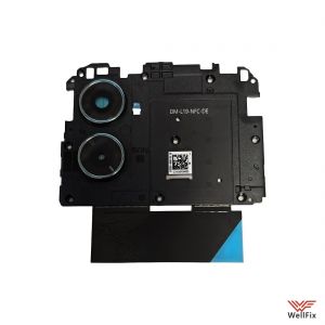 Изображение Стекло камеры для Xiaomi Redmi 10 5G NFC зеленое (оригинал)