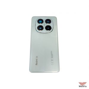 Изображение Задняя крышка для Xiaomi Redmi Note 14 Pro 5G голубая (оригинал)