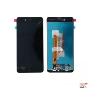 Изображение Дисплей для ZTE Nubia Z11 Mini S в сборе черный